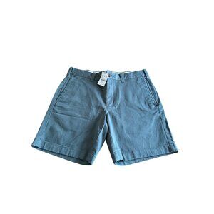 J.Crew 7" Inseam Chino Shorts Sz 30 Green Casual Vacation Summer NWT Retails 69